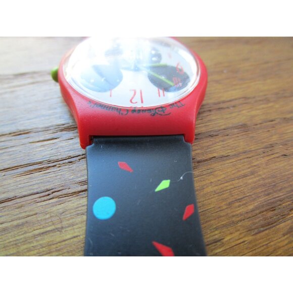 Vintage Disney Mickey Mouse Club Keebler Watch Unworn Vinyl Needs Battery - Picture 13 of 16